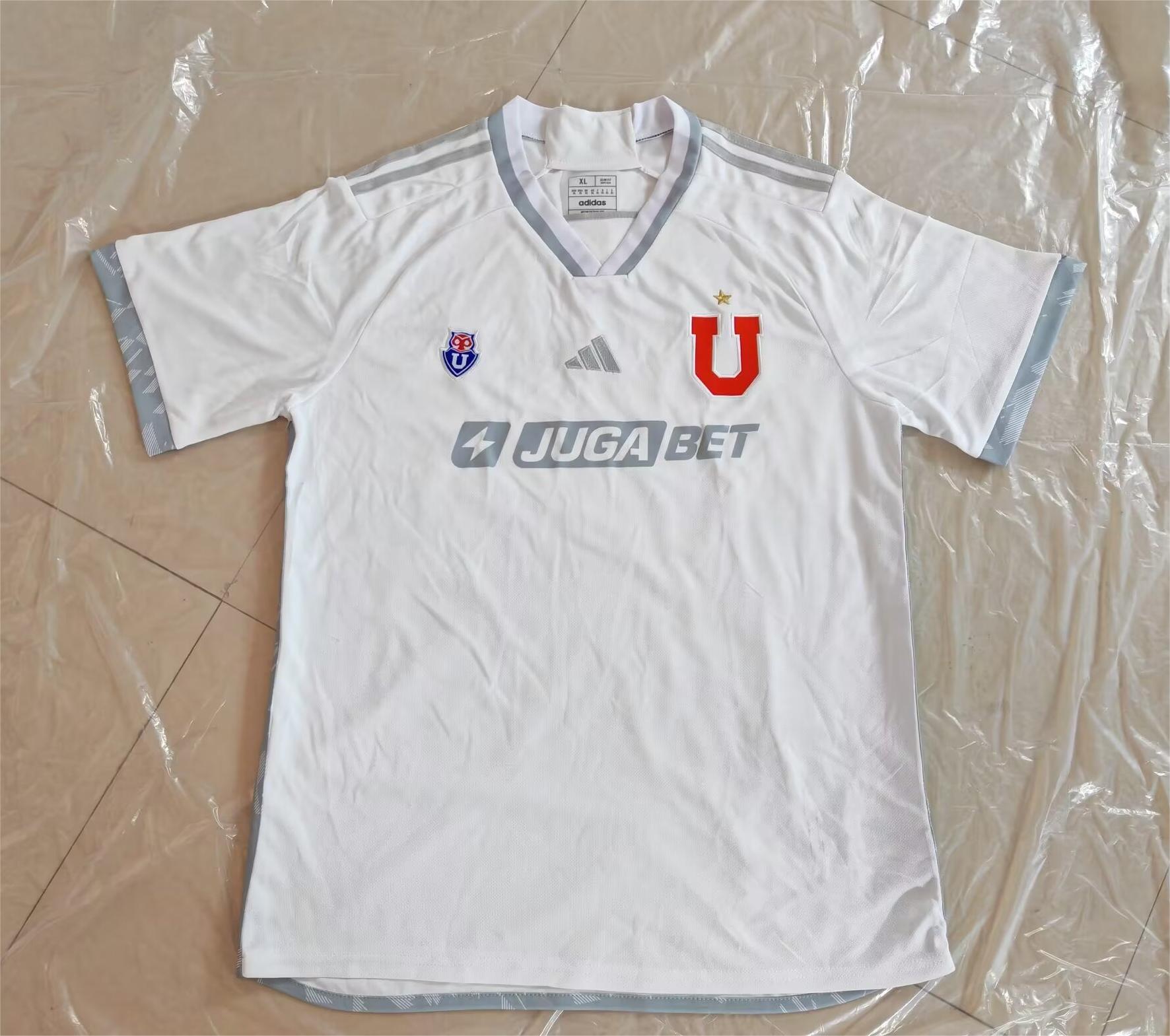 AAA Quality Universidad de Chile 24/25 Away White Soccer Jersey